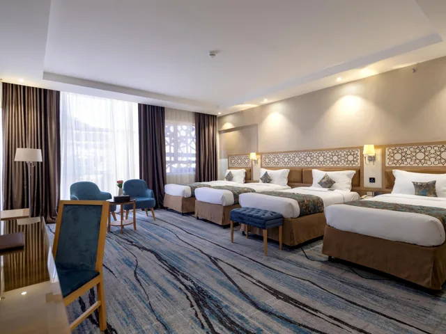 غرفة ديلوكس رباعية بأربعة أسرّة، فندق وأجنحة تايم ربا(TIME Ruba Hotel & Suites) 2/10