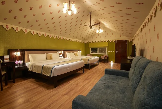 Casita, 2 Double Beds، Regenta Resort Sakleshpur 2/3