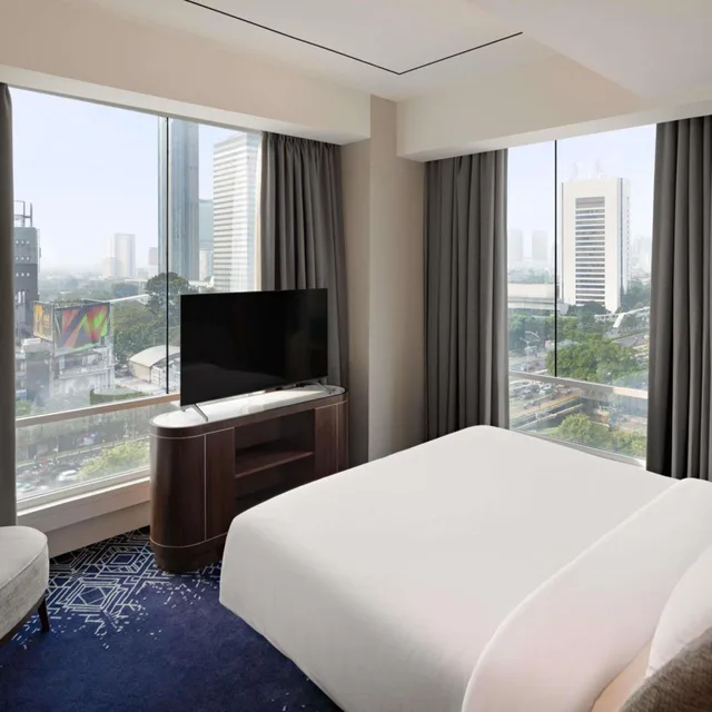 جناح جونيور بسرير مزدوج مع أريكة، ALL SEASONS JAKARTA THAMRIN 2/3
