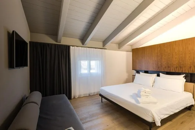 غرفة ديلوكس بسرير كوين، Hotel Casa Scaligeri 1/4
