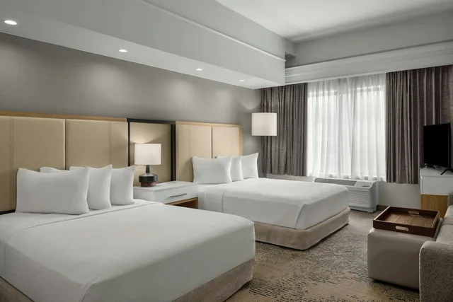 جناح بسريرين كوين مع سرير سحّاب إضافي لذوي الإعاقة، SpringHill Suites Lehi at Thanksgiving Point 2/6