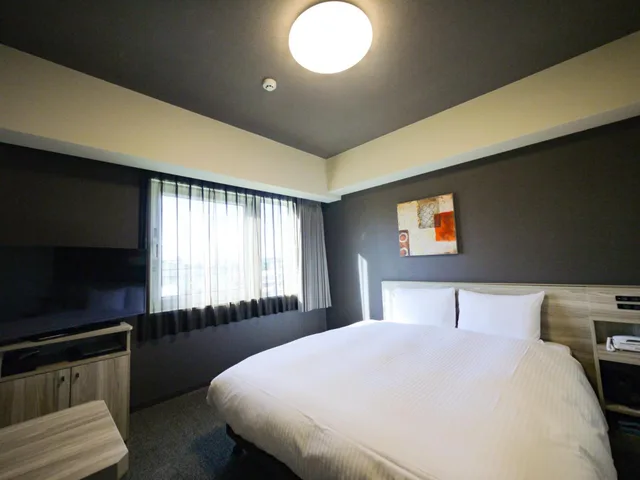 غرفة بسرير مزدوج للمدخنين، Hotel Route Inn Osaka Higashikishiwada Ekimae 1/5