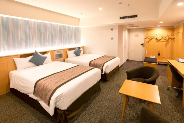 Deluxe, 2 Double Beds, Corner, Narita Tobu Hotel Airport 1/1