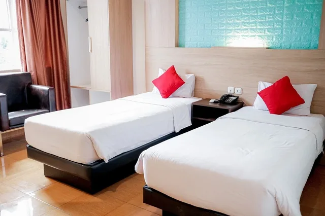 غرفة ديلوكس بسريرين منفصلين، Winer Hotel 1/1