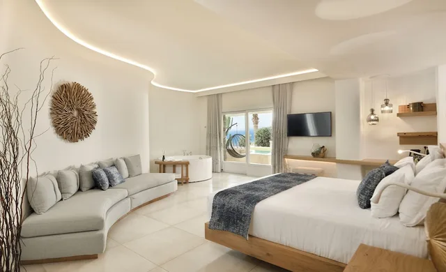 جناح فاخر بسرير مزدوج بمسبح خاص، Anax Resort and Spa 1/3
