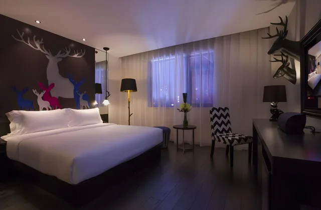 غرفة بسرير كوين، Orange Hotel Select Gangding 2/2