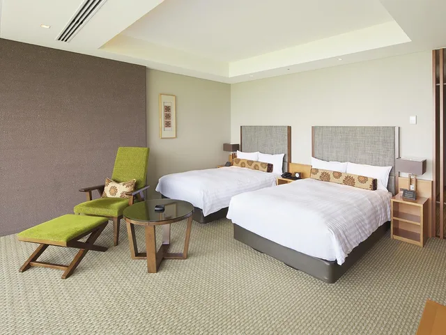 غرفة بسريرين منفصلين بإطلالة على الجبل، Nippondaira Hotel 2/2