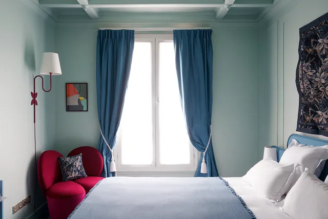 غرفة كلاسيكية بسرير مزدوج بشرفة، Hotel Beauregard 1/2