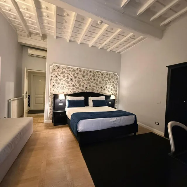 غرفة ثلاثية بسرير فردي، Relais Fontana di Trevi 6/7