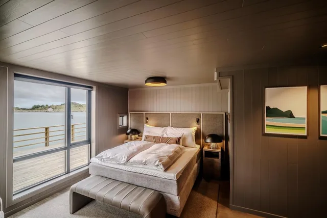 جناح جونيور بإطلالة على الجبل، Henningsvaer Bryggehotell by Classic Norway Hotels 7/10