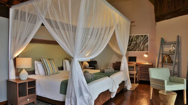 غرفة بسرير كوين، Nibela Lake Lodge 4/10