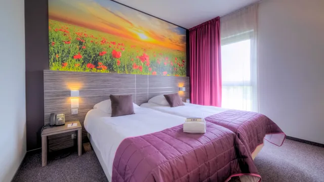غرفة قياسية بسريرين منفصلين، Hotel Horizon 9/10