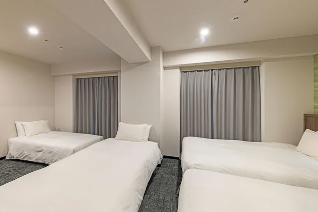 Renovated, Deluxe, Quadruple, Twin Beds, 2 Sofa، Hotel Jal City Nagano 1/6