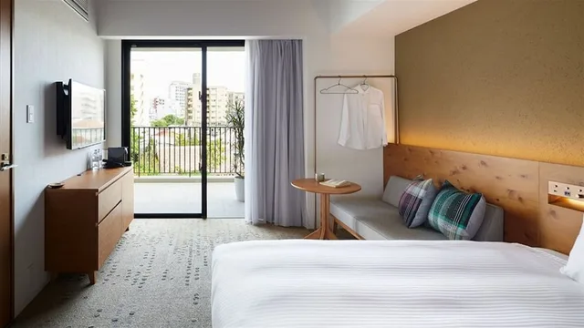 غرفة قياسية بسريرين منفصلين، Hotel Strata Naha 3/9