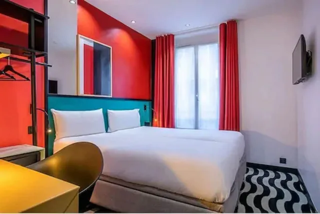 غرفة بسريرين منفصلين، Hotel Pilime Formerly Hotel Aurore Montmartre 2/3