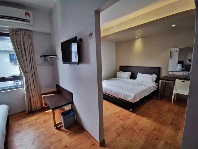 غرفة عائلية بسريرين كينج، D'Green Hotel Kuching 1/3