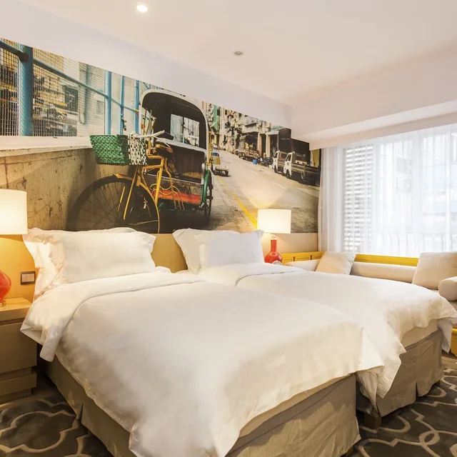 غرفة قياسية بسريرين منفصلين، Caravel Hotel 1/5
