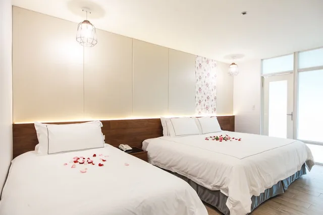 غرفة عائلية ثلاثية بسرير كوين وسرير فردي، Dapu-Hotel 1/4