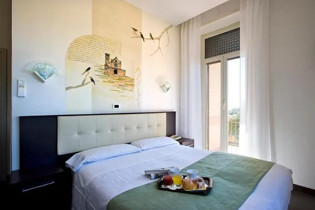 غرفة بسرير مزدوج أو سريرين منفصلين بشرفة، Hotel Bellavista 4/5