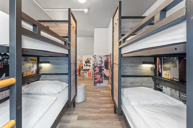 Private, 4 Beds, 2 Bunk Beds، a&o Berlin Mitte 1/1