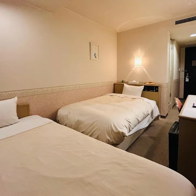غرفة اقتصادية بسريرين منفصلين للمدخنين، Crown Hills Kanazawa 6/10