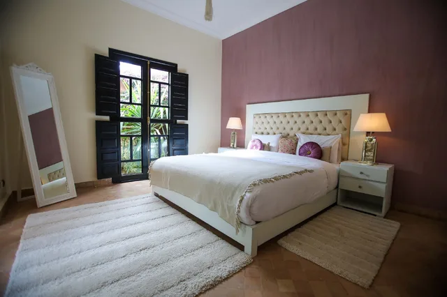 فيلا ديلوكس بسريرين كينج بـ4 غرف نوم بمسبح خاص، Residence Dar Lamia Marrakech 6/9