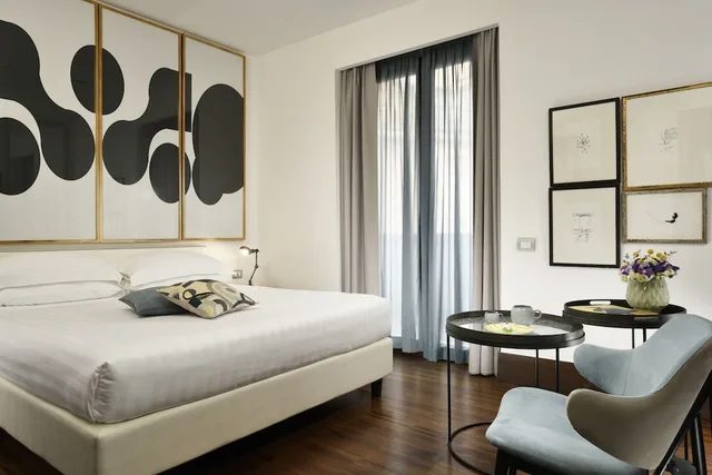 غرفة سوبيريور بسرير كوين، Pulitzer Hotel Rome 1/2