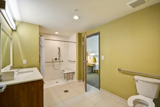 غرفة بريميوم بسرير كينج لذوي الإعاقة، Home2 Suites By Hilton Rock Hill 2/5