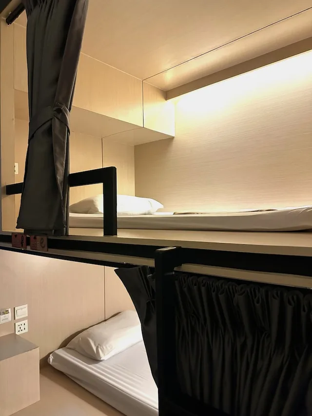 سكن مشترك مختلط بأربعة أسرّة وأسرّة بطابقين، Cubic Bed Pratunam - Hostel 9/9