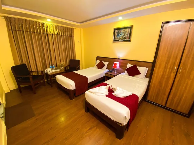 غرفة قياسية بسريرين منفصلين، Thamel Grand Hotel 2/10