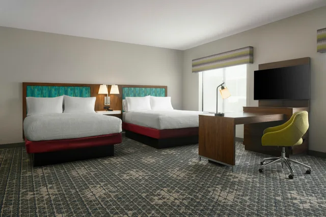 استوديو بسريرين كوين مع أريكة، Hampton Inn & Suites Somerset 1/1