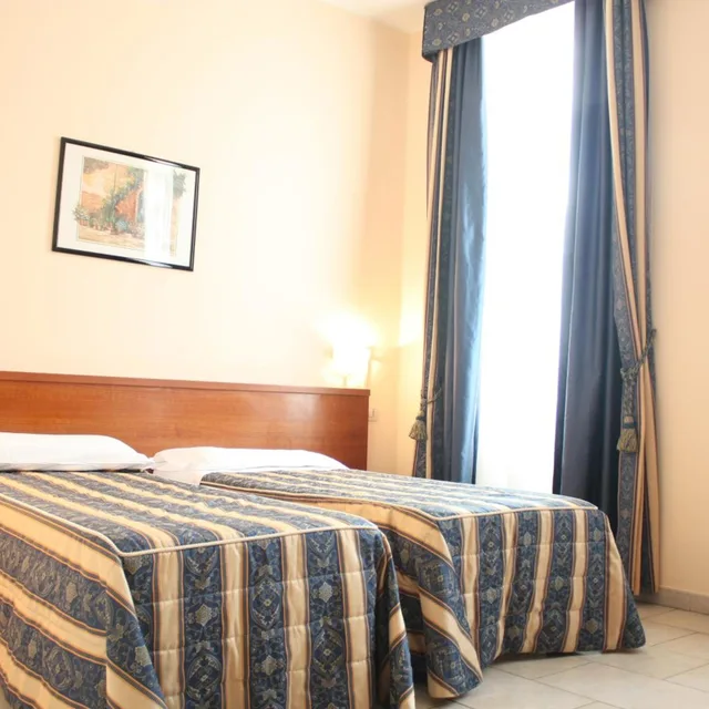 غرفة بسريرين منفصلين، Hotel Alessander 6/8