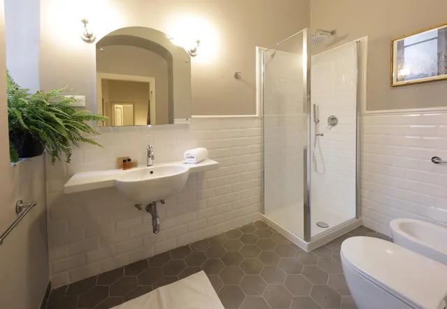 Room, Single, Single Bed, External Bathroom، Corsini Tintori 3/3