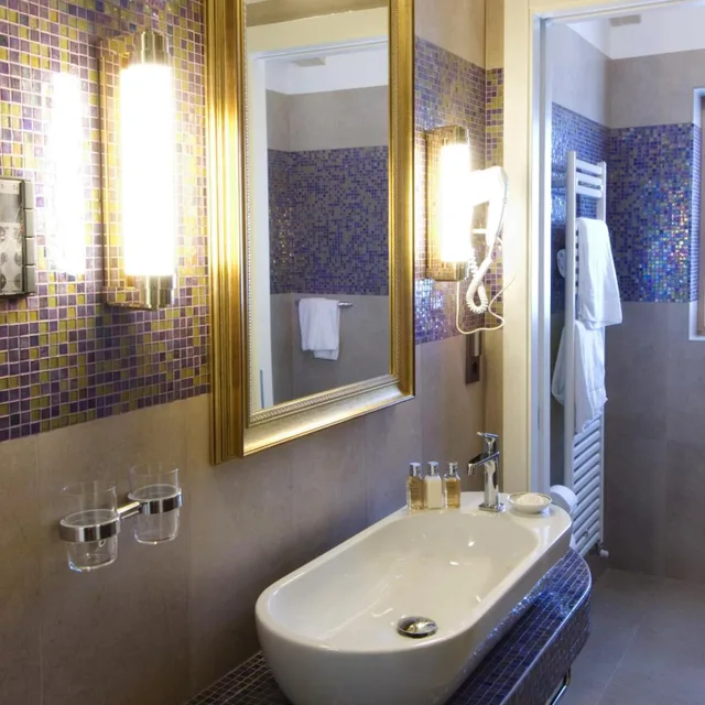 جناح بشرفة بجاكوزي، Parc Hotel Flora 3/6