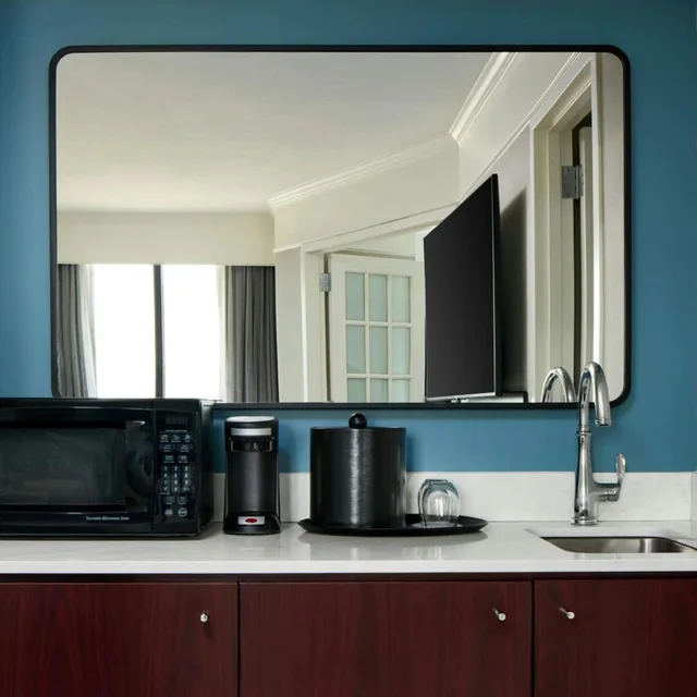 جناح بسرير كينج مع أريكة، Washington Dulles Marriott Suites 10/10