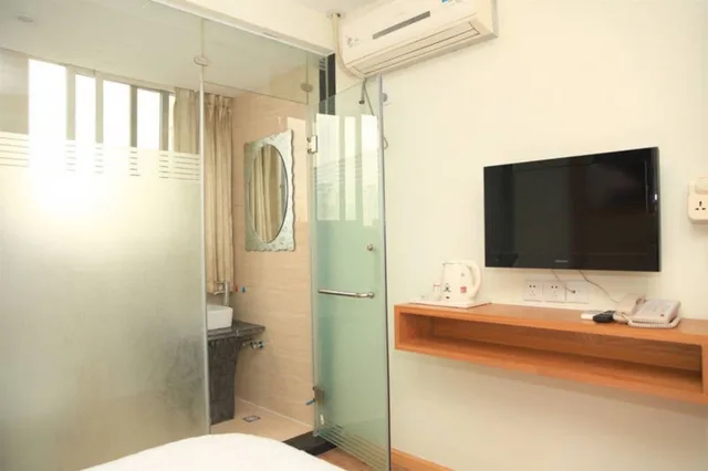 غرفة حصرية بسرير كوين، Panda Club Jiaotong University Branch 6/6