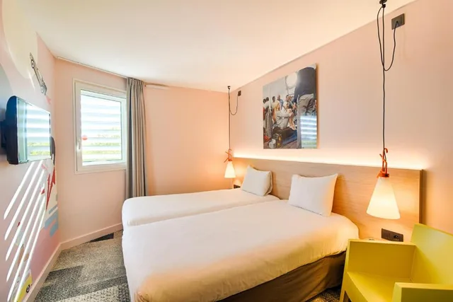 غرفة بسرير مزدوج، Ibis Styles Lyon Confluence Hotel 2/9