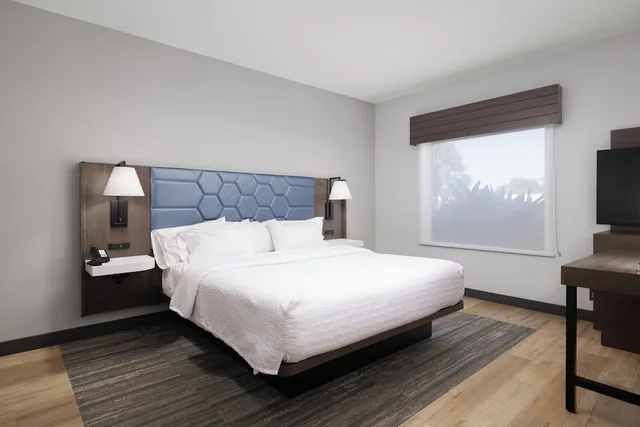 غرفة بسرير كينج مع أريكة لذوي الإعاقة، Hampton Inn Suites Mcallen 4/10