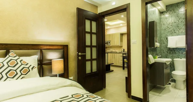 شقة بسرير كوين بغرفة نوم واحدة، Shams al weibdeh hotel apartment 2/3