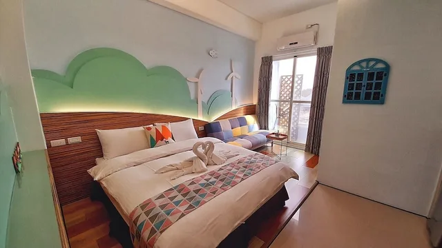 غرفة بسرير مزدوج، Yurong B&B 6/10