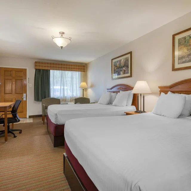 غرفة بسرير كينج وسريرين كوين، SureStay Hotel By Best Western Leesville 1/3