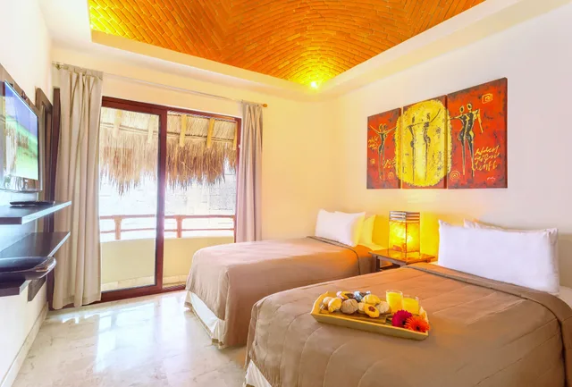 بنتهاوس حصري بسرير كينج وسرير كوين وسريرين منفصلين بشرفة بـ3 غرف نوم، Maya Villa Condo Hotel Beach Club 2/10