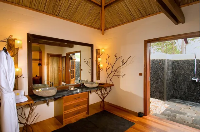 جناح حصري بسرير كينج، Lakaz Chamarel Exclusive Lodge 1/1