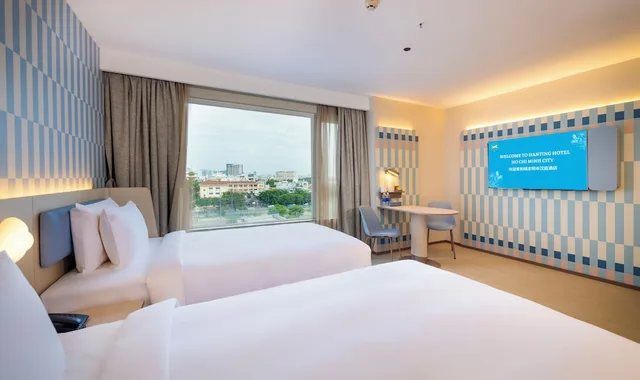 غرفة بزنس بسريرين منفصلين، Sunland Hotel 1/10