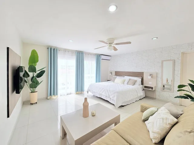 استوديو ديلوكس بسرير كينج مع أريكة، Bubali Villa And Apartments 6/10