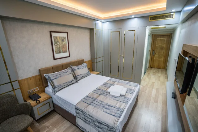 غرفة قياسية مفردة بسرير مزدوج، Lion City Hotel Kizilay 1/4