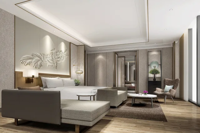 جناح تنفيذي بسرير كينج، Sheraton Kaifeng 4/6