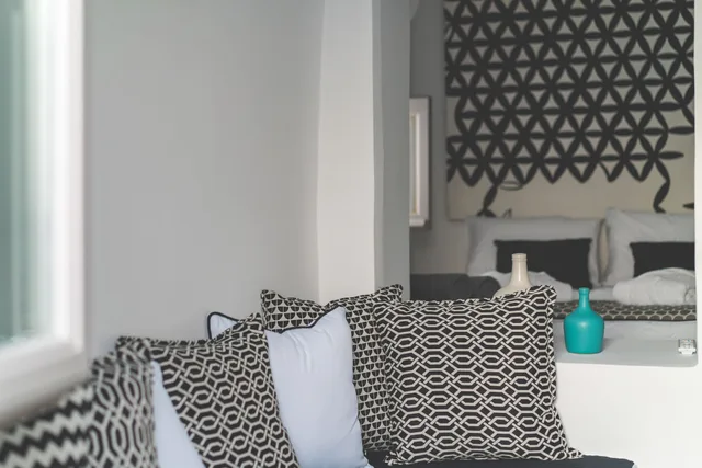 Junior Suite, Double Bed, Caldera View, Hot Tub، MODERNITY SUITES 4/6