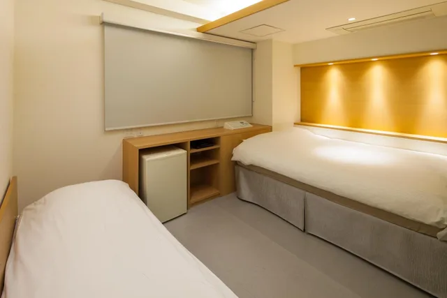 غرفة قياسية بسريرين منفصلين، Shinjuku City Hotel N U T S 2/9