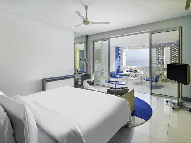 جناح جونيور بسرير كينج بإطلالة على البحر، SOFITEL TAMUDA BAY BEACH AND SPA 3/10